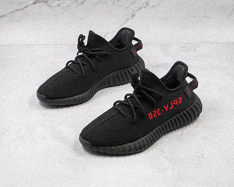 Fake Yeezy 350 V2 bred sneakers for Cheap (2)